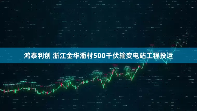鸿泰利创 浙江金华潘村500千伏输变电站工程投运