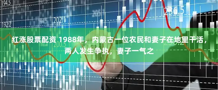 红涨股票配资 1988年，内蒙古一位农民和妻子在地里干活，两人发生争执，妻子一气之